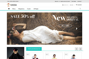 Kassa Ecommerce Responsive Template