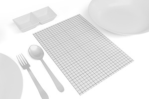 Menu Mockup, an Advertising Mockup by Qaleb Studio