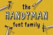 Handyman the Skillful Font Family, a Font by Vitek Graphic (Thumbnail 1 of 5)