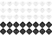 Foggy - social media icons, an Icon by Ilya Pavlov (Thumbnail 2 of 2)