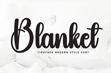 Blanket | Script Font