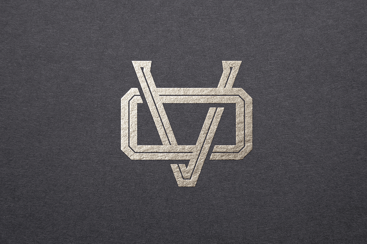 OV VO Monogram Logo, a Branding & Logo Template by Alphabet Agency (Photo 2 of 4)