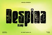 CS Despina Stamp, a Sans Serif Font by Craft Supply Co. (Thumbnail 1 of 8)