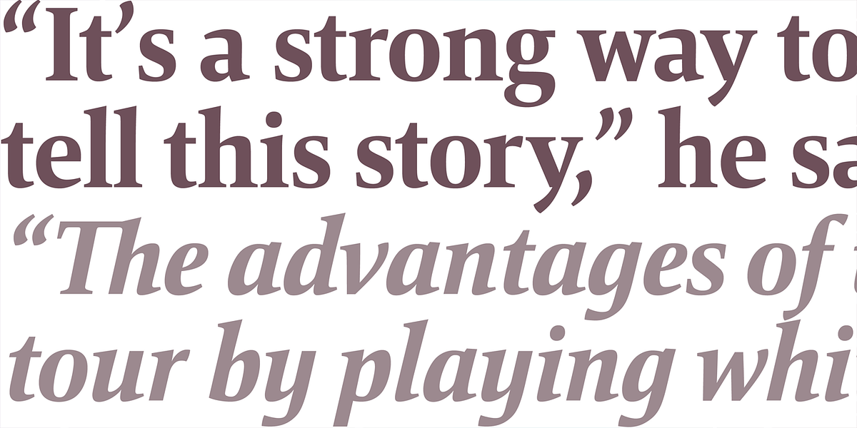 Mangan Nova, a Serif Font by Hoftype (Photo 2 of 8)