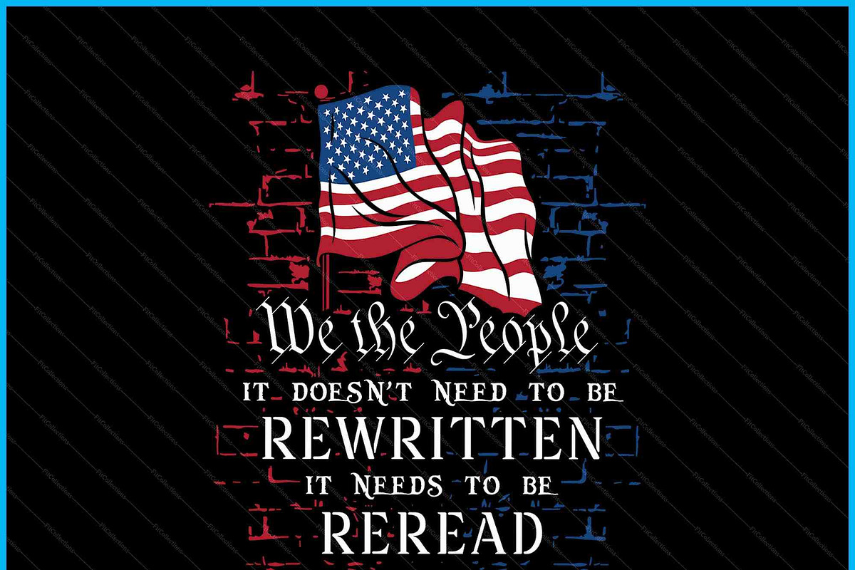 U.S. Flag Patriot Quote SVG PNG, a Graphic by Creativeusart (Photo 2 of 4)