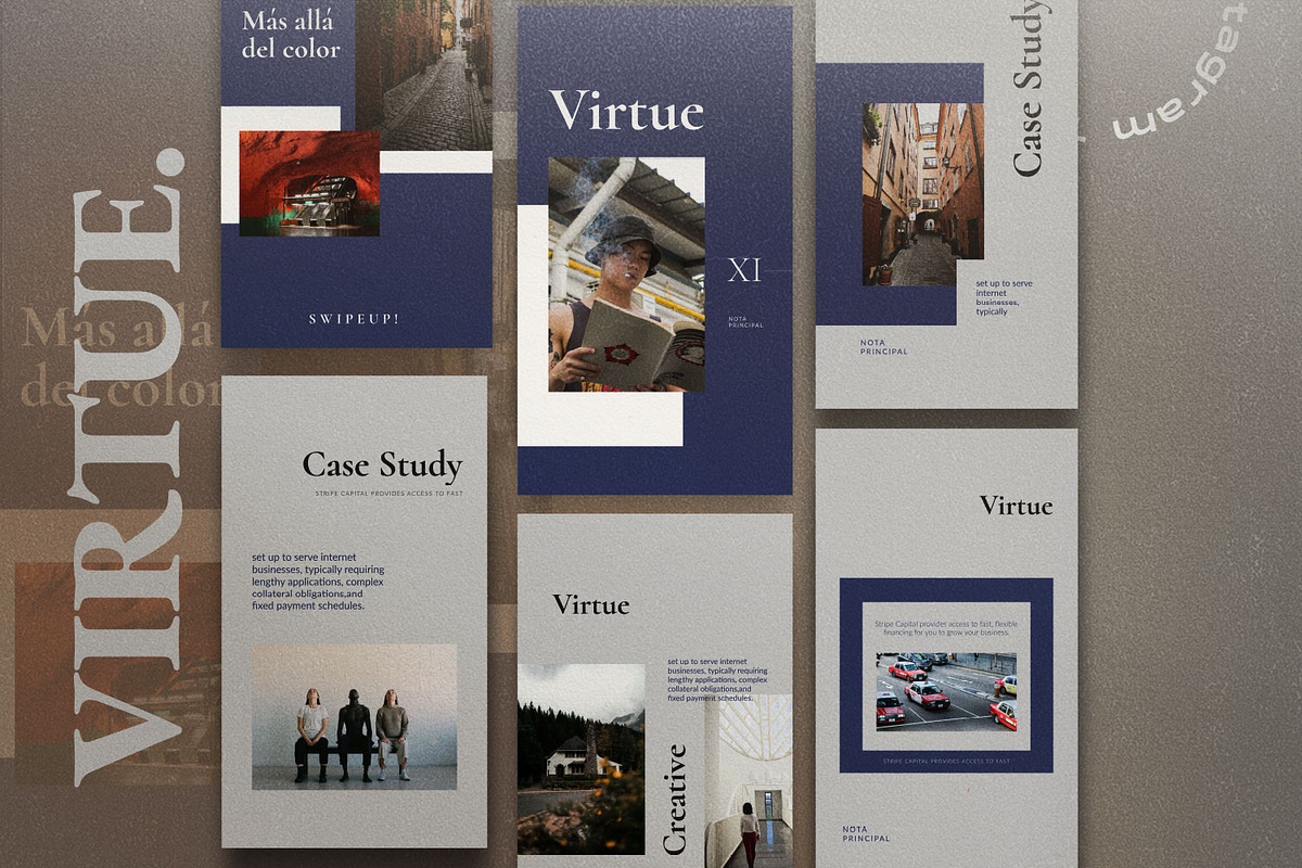 Virtue - Instagram + Stories, a Social Media Template by Dirtytemp Studio (Photo 3 of 6)