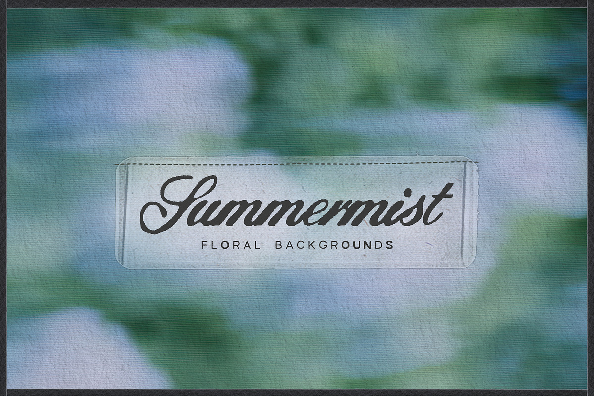 Summermist Floral Backgrounds, a Background Graphic by lerinartstudio (Photo 1 of 10)