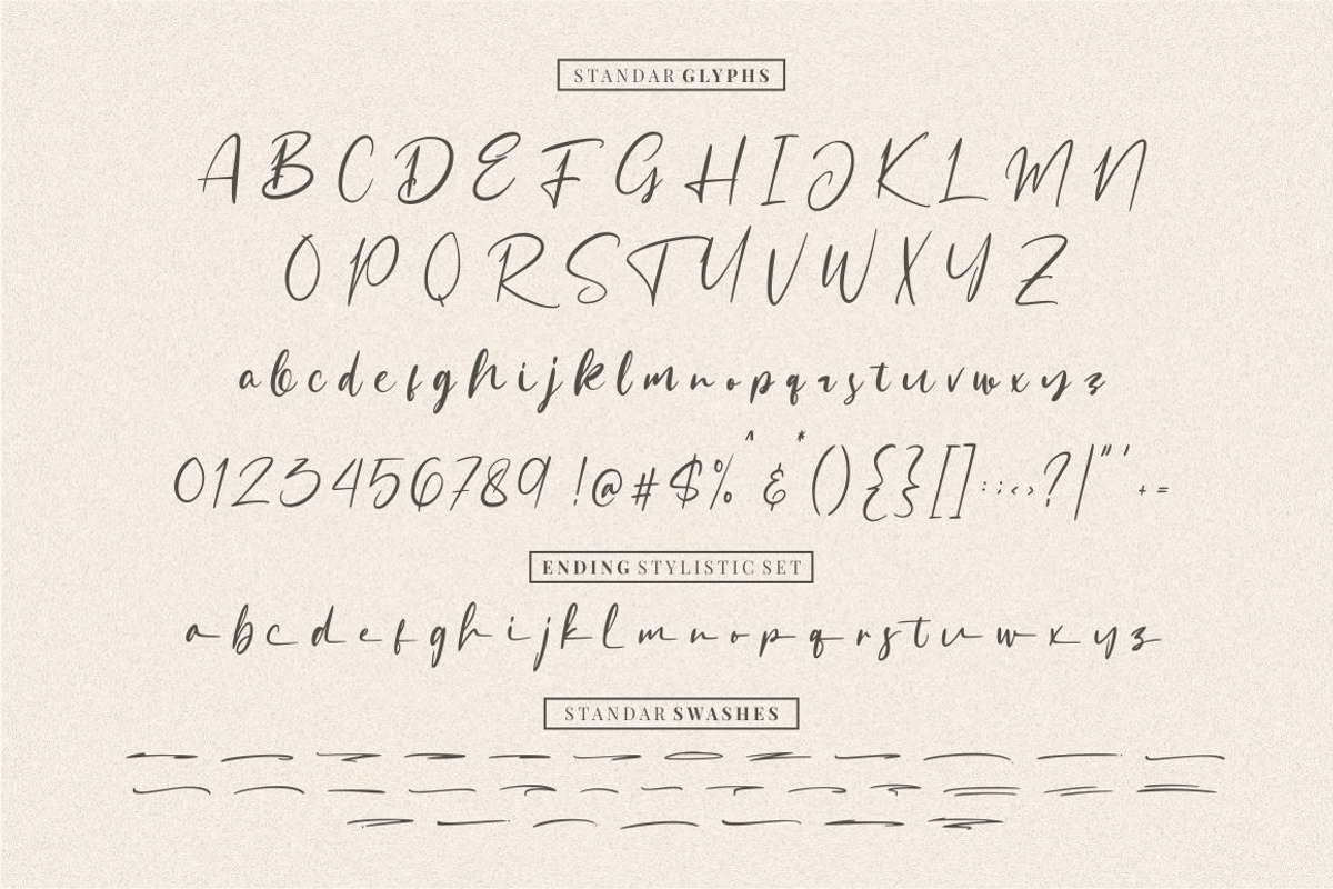 Sattersoon - Modern Script Font, a Script Font by Garisman Std (Photo 7 of 10)