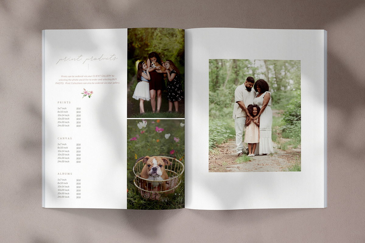 Family Photography Magazine Template, a Magazine Template by By Stephanie Design (Photo 5 of 6)
