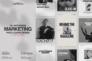 Minimal Social Media Post Story Kit, a Social Media Template by Crafted Pixel