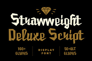 Strawweight Script Font