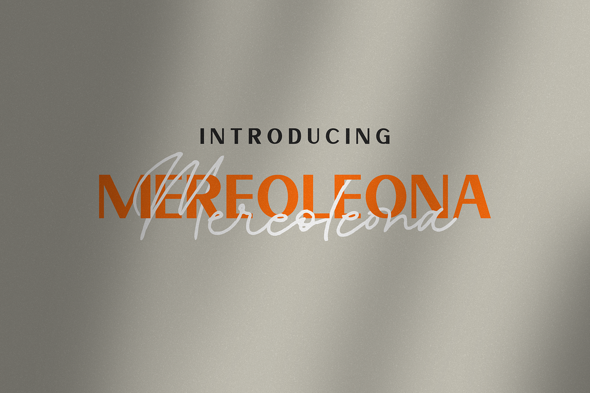 Mereoleona | Font Duo