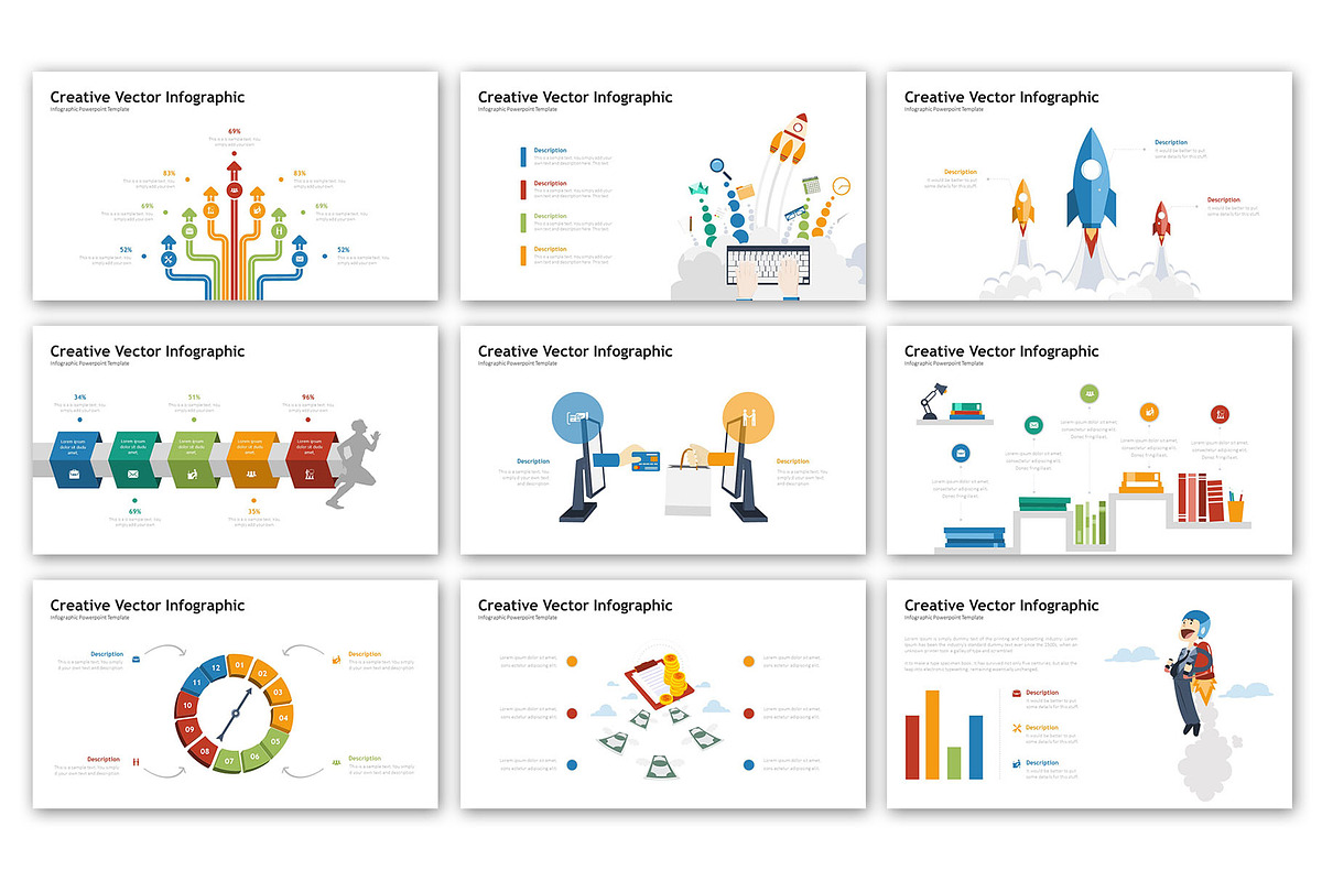 Creative Vector Presentation, a Presentation Template by Digitcase x ...
