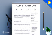 Resume/CV Template, a Resume Template by A1RESUME (Thumbnail 1 of 6)