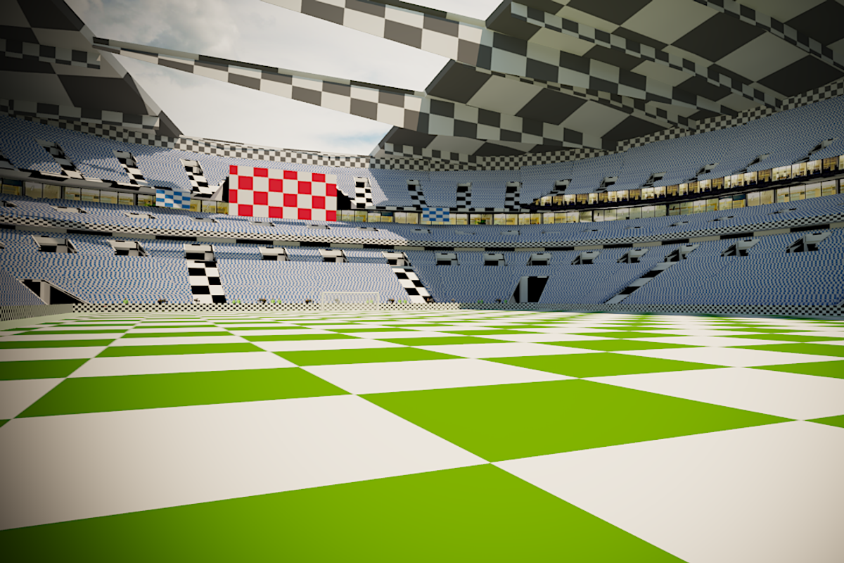 Football stadium game ready 3D-Model, an Architecture 3D Model by 3DGeeq (Photo 18 of 18)