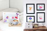 Shroomy Zodiac - vector stickers, an Illustration by marmarina (Thumbnail 10 of 11)