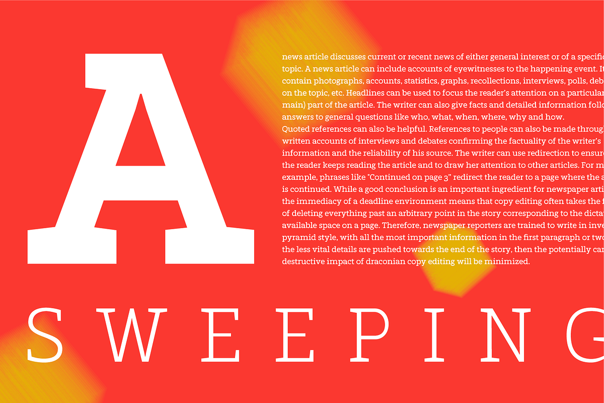 Marek Slab / A slab serif font f. preview 3