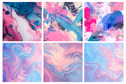 Pink And Blue Abstract Digital Paper, a Texture Illustration by RobertsArt (Thumbnail 6 of 6)