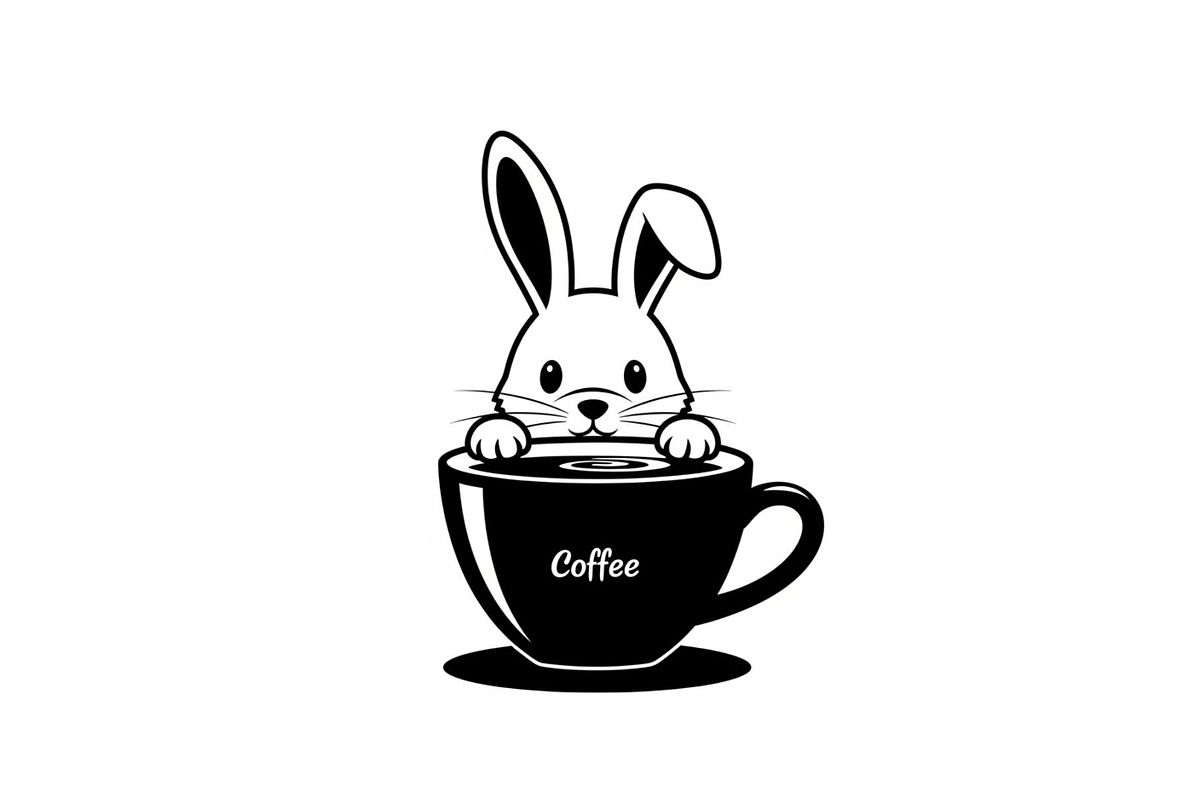 Cute Bunny Coffee Cup Vector Bundle, an Illustration by Designs_River (Photo 44 of 49)
