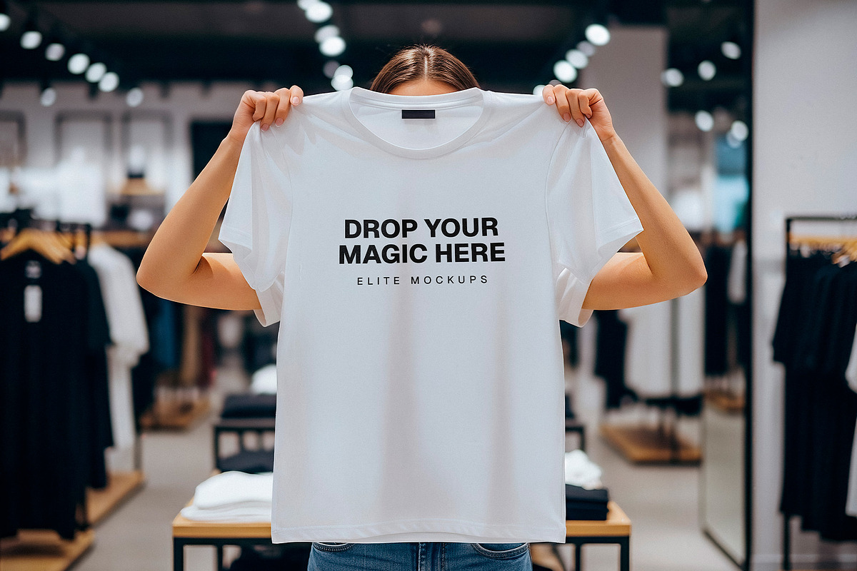 Premium T-Shirt Mockup Bundle, a Shirt Mockup by Elite Mockups (Photo 2 of 4)