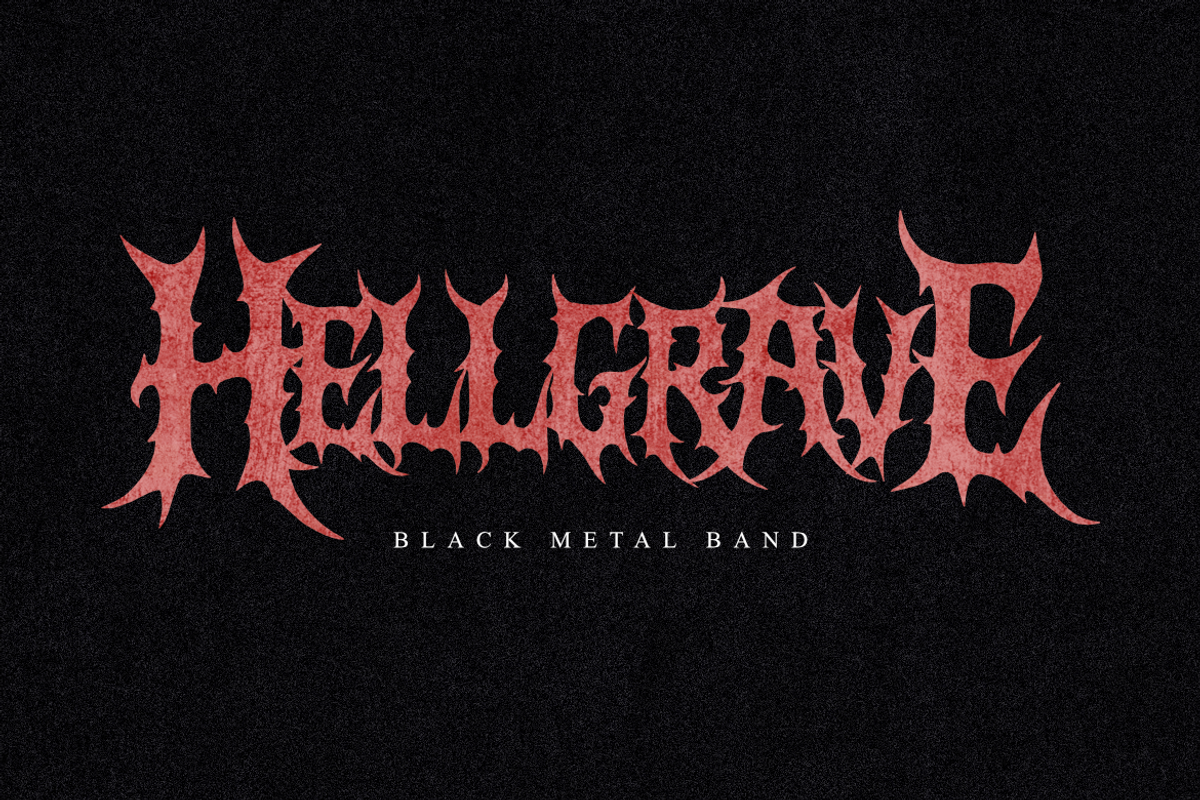 Necrotic Chasm | Brutal Death Metal, a Font by Masyafi Studio (Photo 9 of 9)
