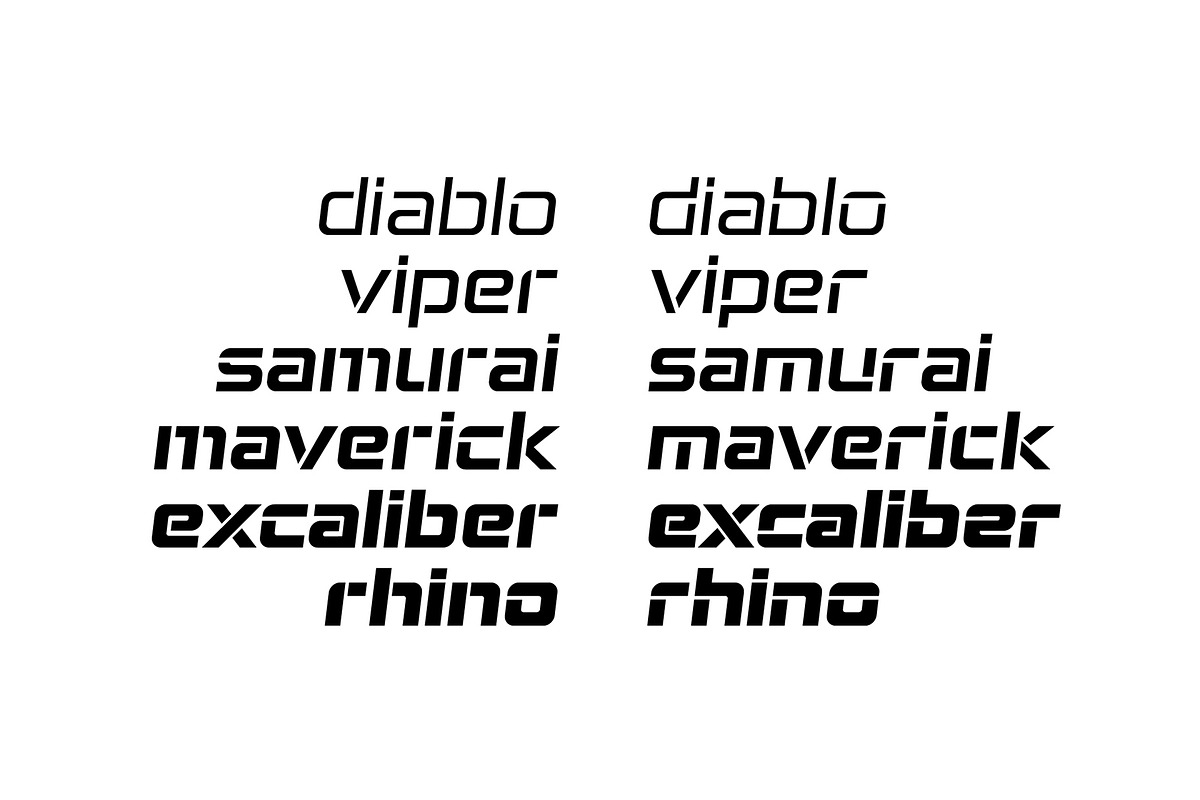 Contra Display Typeface, a Sans Serif Font by Steven K Strawbridge (Photo 3 of 9)