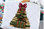 Christmas Book Tree Xmas Teachers, an Illustration by Craft Nest (Thumbnail 4 of 6)