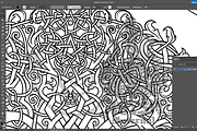 Celtic Tree of, Life Coloring Page, a Decorative Illustration by Abysm Internal (Thumbnail 4 of 4)