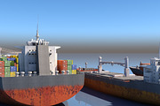 Cargo Vessel Collection, a Cars & Vehicle 3D Model by Giimann (Thumbnail 4 of 6)