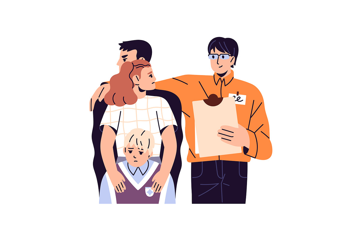 Psychotherapy, psychology concepts, a Person Illustration by PaperTrident (Photo 6 of 10)