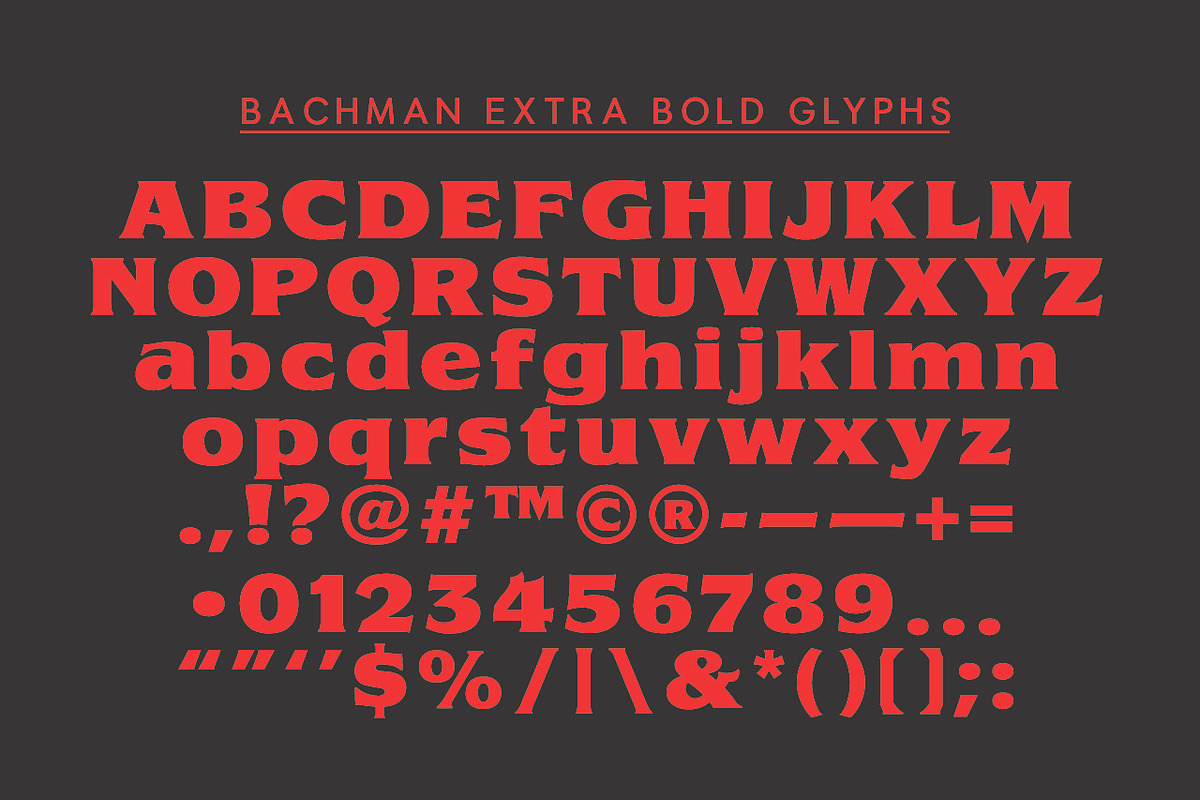 Bachman | Dark Display Type!, a Serif Font by StudioWorks (Photo 2 of 8)