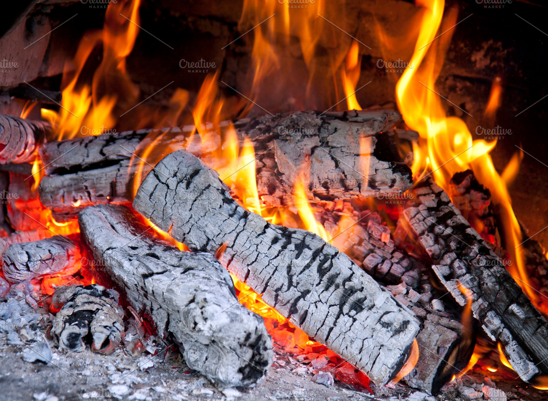 Burning fire, a Nature Photo by BOOCYS