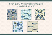 Father's Day Digital Paper Set, a Pattern Graphic by Drafts n Doodles (Thumbnail 2 of 3)