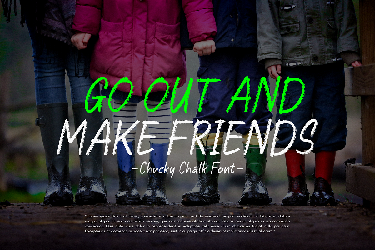 Chucky Chalk / Chalky Handwriting, a Handwritten Font by Java pep (Photo 10 of 15)