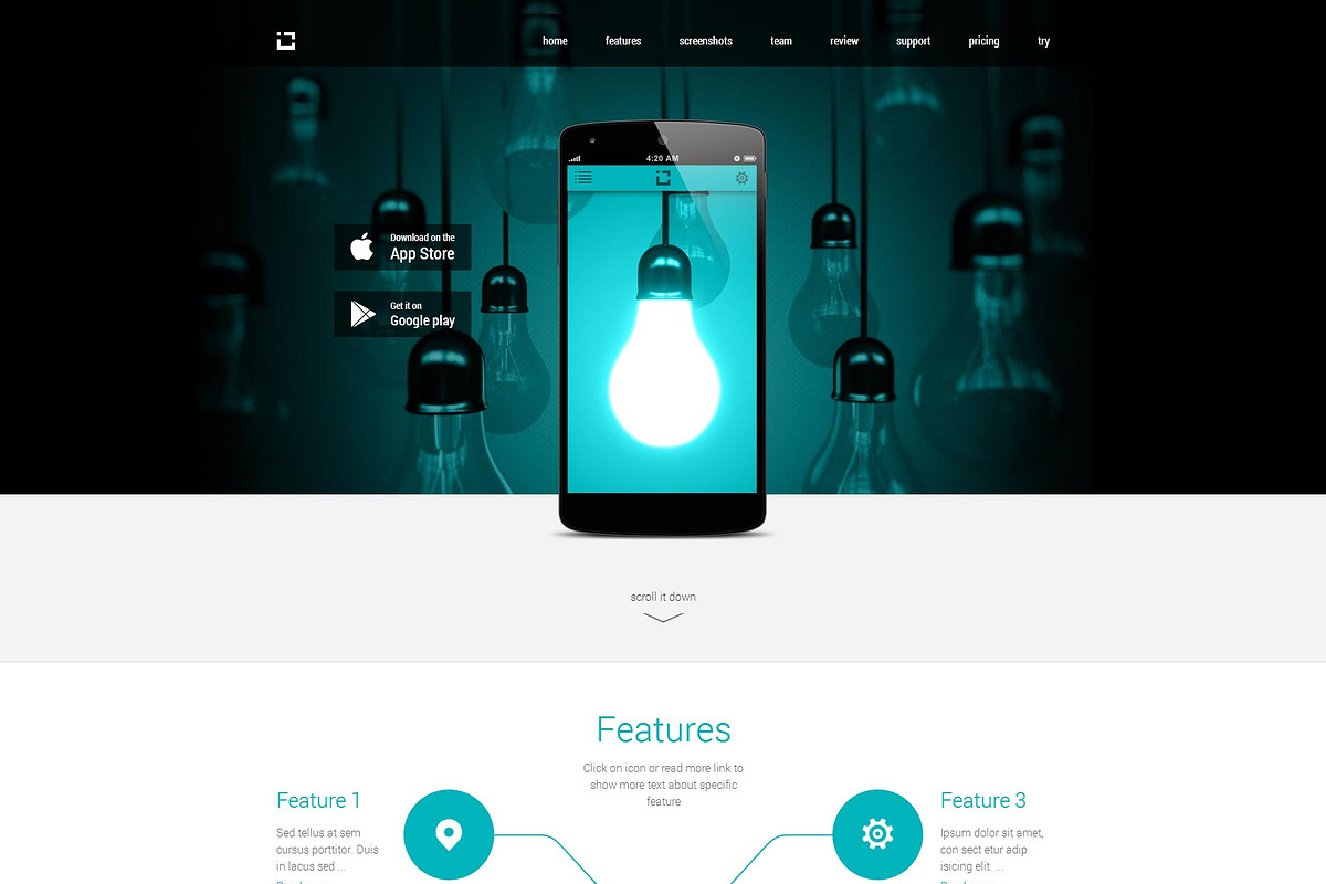 APP STREET - Application Template, an App Template by www.ThemeStreet.Net (Photo 3 of 4)