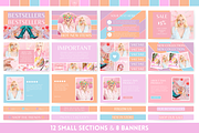 Bright Pastel Email Templates, an Email Template by SunshineStudioBoutique (Thumbnail 6 of 9)