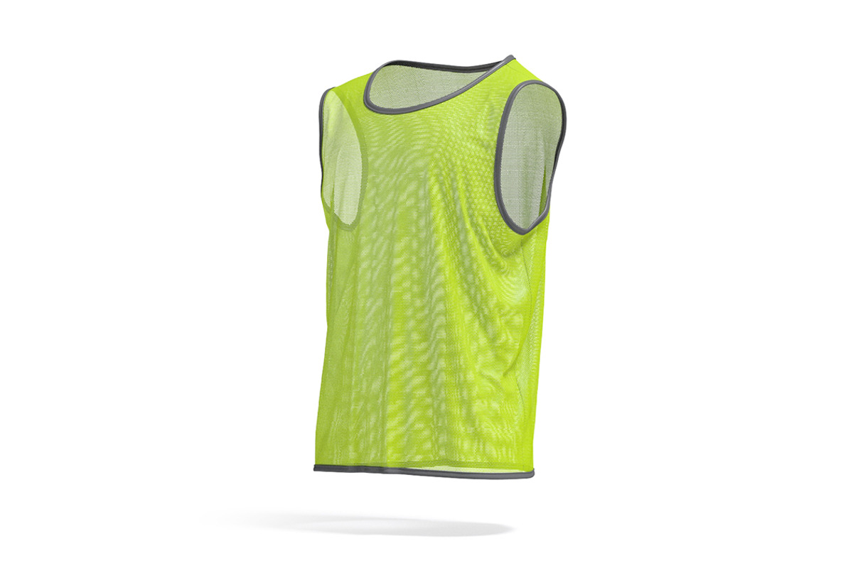 Green Football Bib Vest 3D Model, an Object 3D Model by rebrandy (Photo 3 of 9)