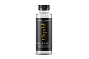 Transparent Water Bottle Mockup, a Household Mockup by Se٧enStudio (Thumbnail 2 of 2)