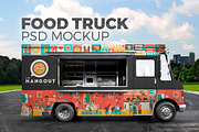 Food truck. PSD Mockup, a Mockup by Egor Shkolnikov (Thumbnail 1 of 6)