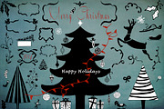 Hand Sketched Holiday Elements #2, an Illustration by Lone Star I&D (Thumbnail 2 of 3)
