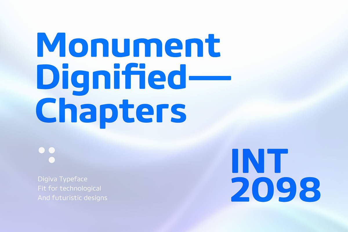 Digiva; Spurless Sans Family, a Sans Serif Font by Eko Bimantara (Photo 3 of 13)