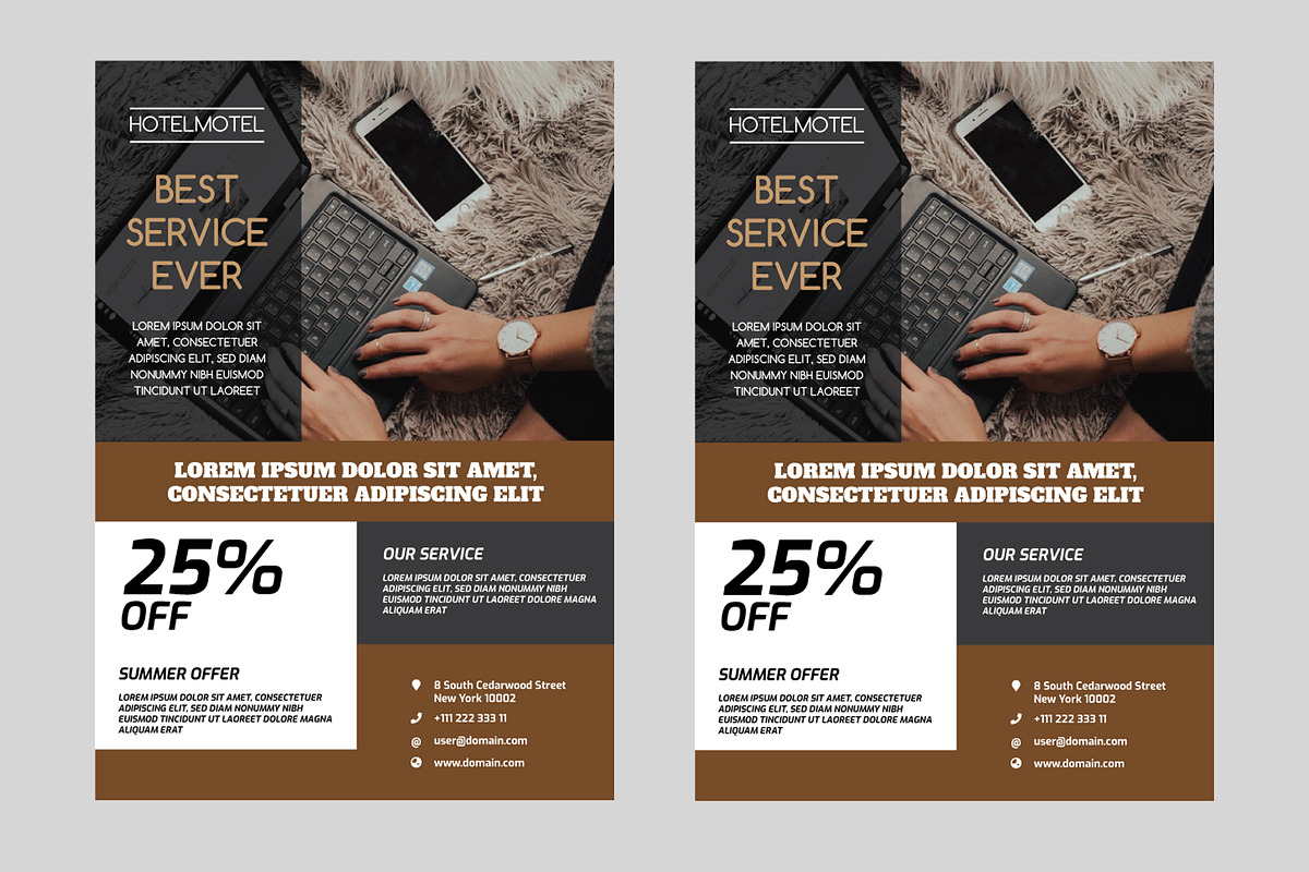 Business Promotional Flyer, a Flyer Template by PenciGraphics