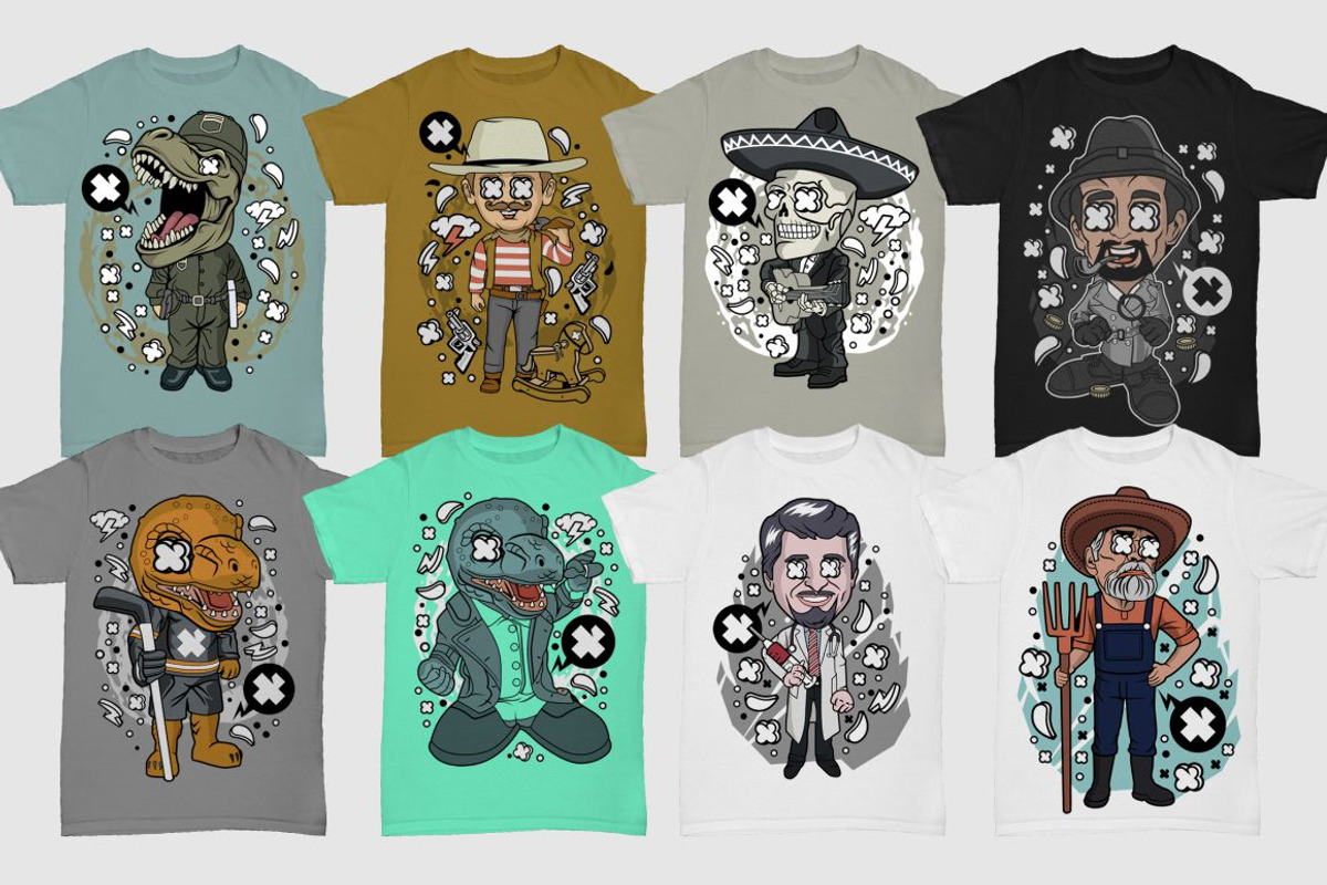 Cartoon Vector #7 Designs Bundle, an Illustration by roach_graphic (Photo 5 of 14)