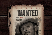 Old Wild West Wanted Poster Mock-ups, an Advertising Mockup by Giallo (Thumbnail 15 of 30)