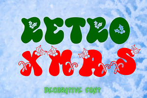 Retro xmas