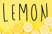 Yogalemon - typeface script, a Script Font by Fonteca (Thumbnail 9 of 11)