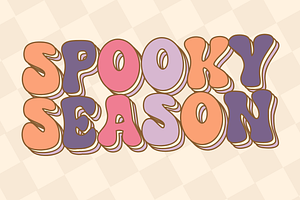 Spooky Season Is A Halloween Font