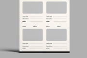Storyboard Layout, a Stationery Template by MightyDesign (Thumbnail 3 of 7)