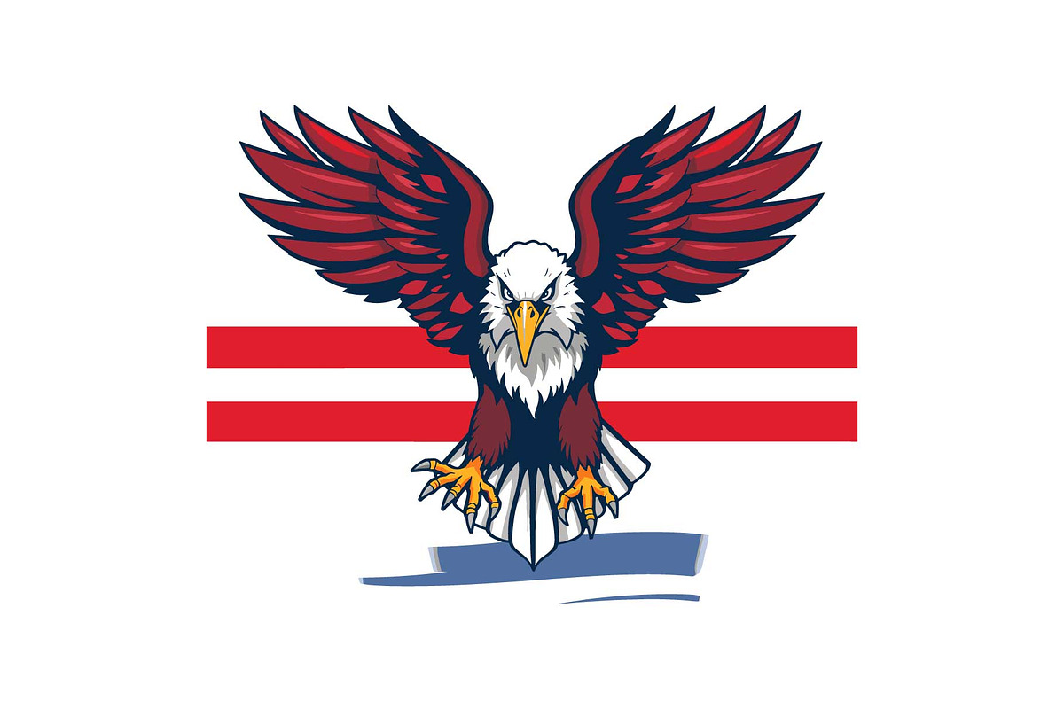 USA Eagle Heart Icons Bundle, an Object Graphic by yasushie (Photo 12 of 12)