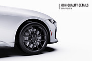 2026 Muscle Performance Coupe Set, an Advertising Mockup by Halal Graphic Studio (Thumbnail 4 of 12)